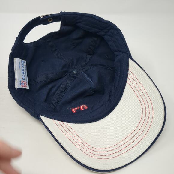 Sea Sailing 07 Riviera Maya Mexico 5 Panel Cap Blue OS Adjustable Yacht Club - Picture 7 of 9